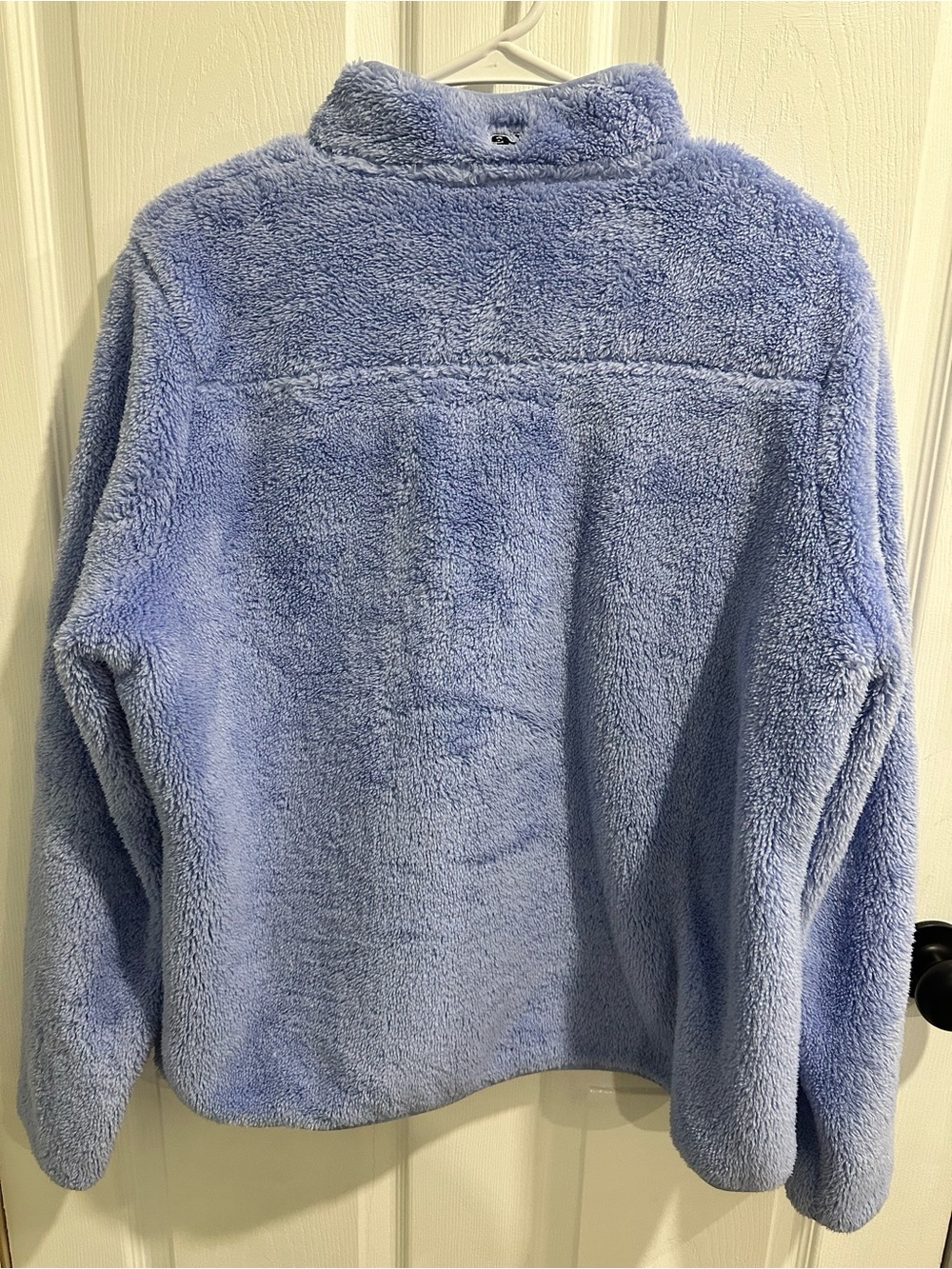 Vineyard Vines Lavender Plush Half-Zip Cowl Sweater - Picture 2 of 5